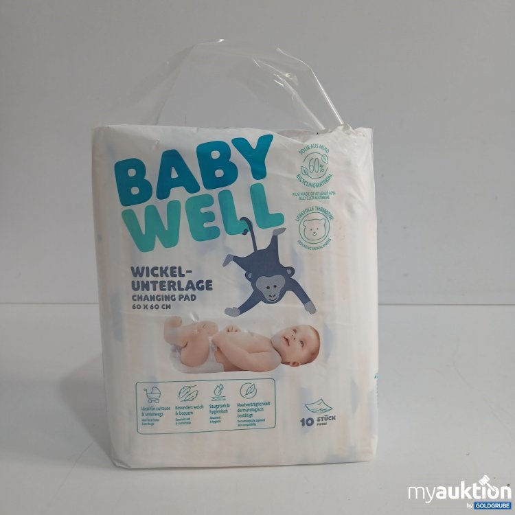 Artikel Nr. 861815: Baby Well Wickelunterlage Changing Pad 60x60cm 10Stk