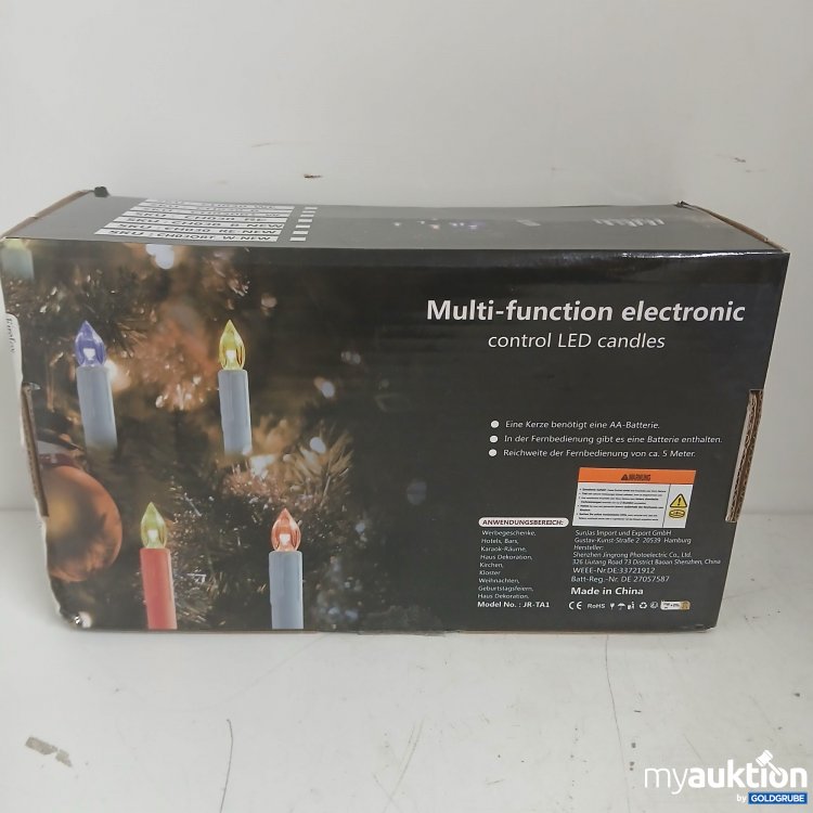 Artikel Nr. 874815: Multifunction Electronic Control LED Candles CH030_B