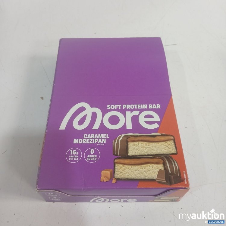 Artikel Nr. 941815 Artikel Nr. 941815: More Soft Protein Bar Caramel Morezipan 10x50g