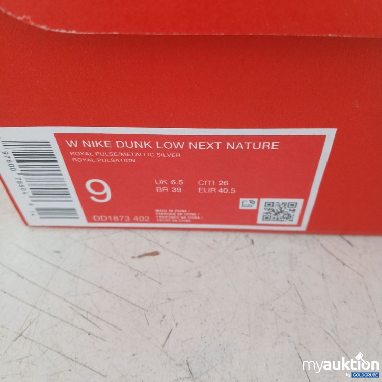 Artikel Nr. 954815: Nike Dunk Low Next Nature Royal Pulsation/Metallic Silver