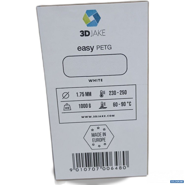 Artikel Nr. 962815: 3D Jake 3D Printer Filament  white ø1.75mm 1kg 