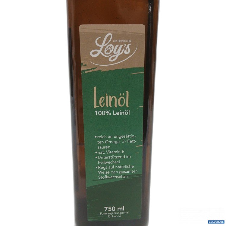 Artikel Nr. 971815: Loys Leinöl 750 ml Futterergänzungsmittel für Hunde 