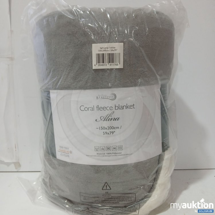 Artikel Nr. 976815: Beautissu Coral Fleece Blanket Alina 150×200cm