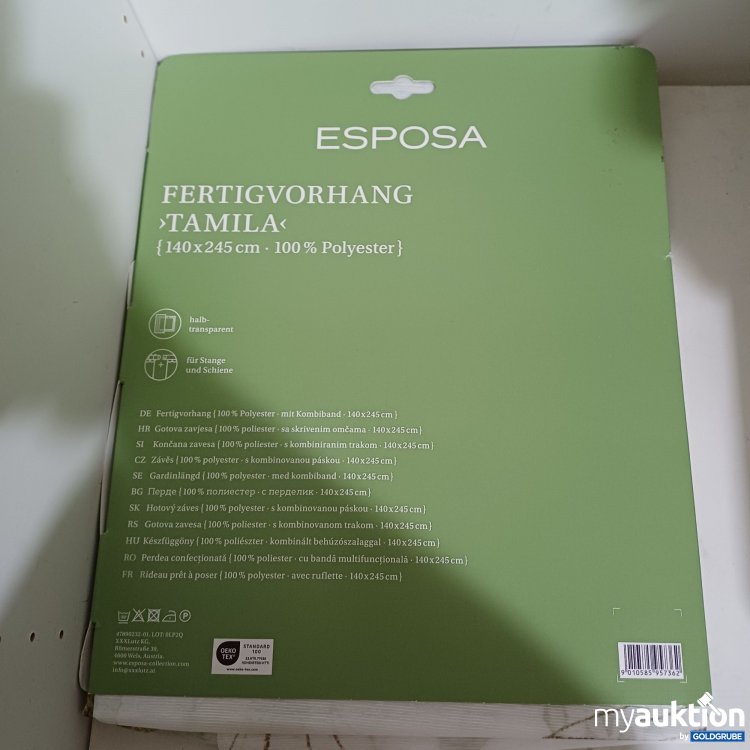 Artikel Nr. 988815 Artikel Nr. 988815: Esposa Fertig-Vorhang "Tamila" 140x245