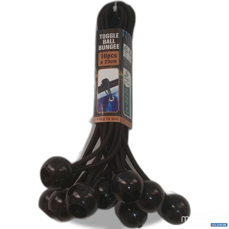 Artikel Nr. 996815 Artikel Nr. 996815: Toggle ball bungee 10stk x 23cm