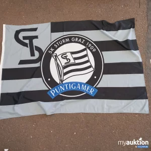 Auktion SK Sturm Flagge grau