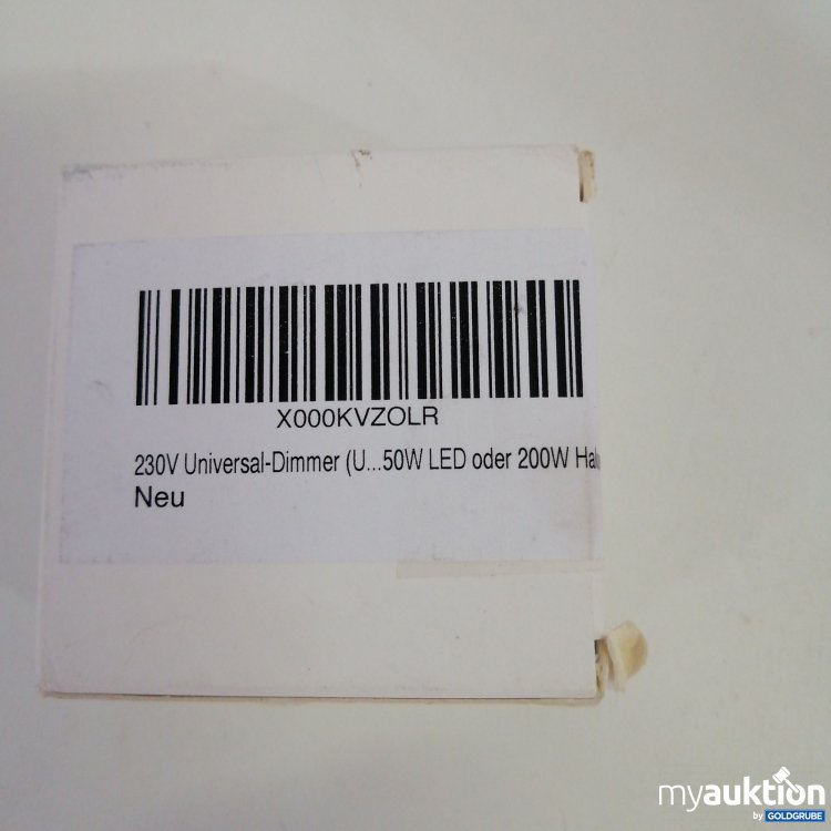 Artikel Nr. 671816 Artikel Nr. 671816: W-G Led Universal-Dimmer