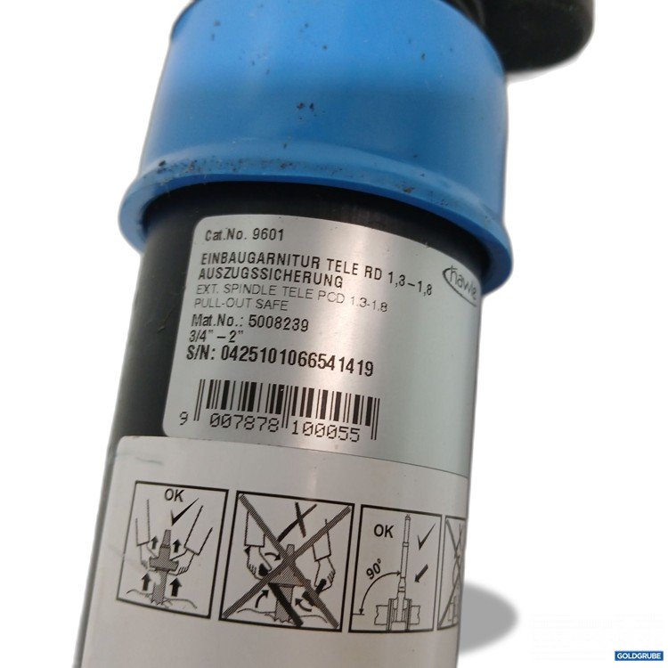 Artikel Nr. 896816: Hawle Einbaugarnitur Tele RD  RD 1.3-1.8 Auszugsicherung 