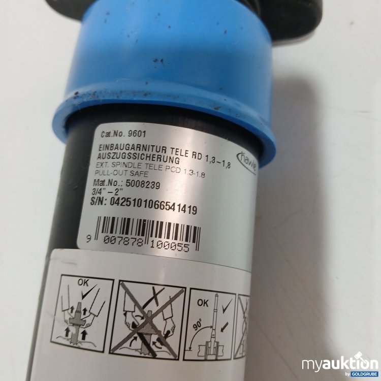 Artikel Nr. 896816: Hawle Einbaugarnitur Tele RD  RD 1.3-1.8 Auszugsicherung 