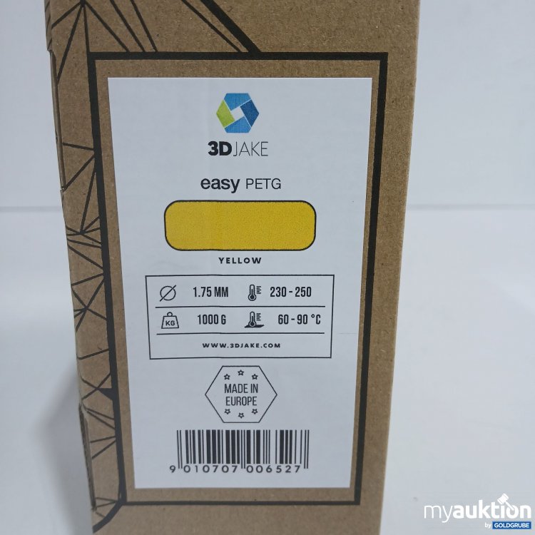 Artikel Nr. 962816: 3D Jake 3D Printer Filament yellow ø1.75mm 1kg 
