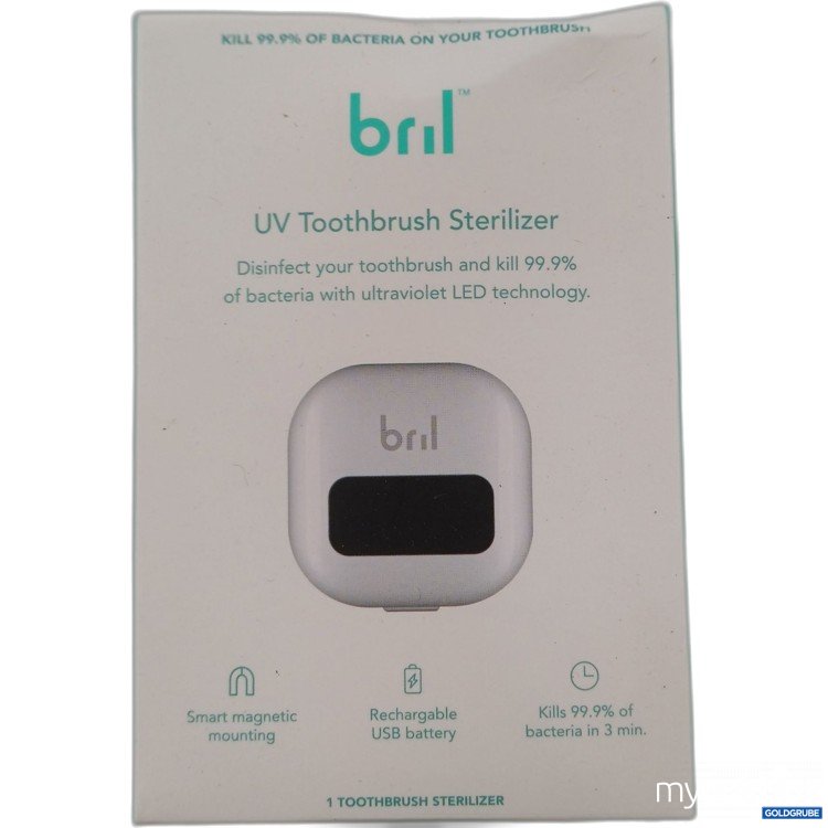 Artikel Nr. 989816: Bril UV Toothbrush Sterilizer