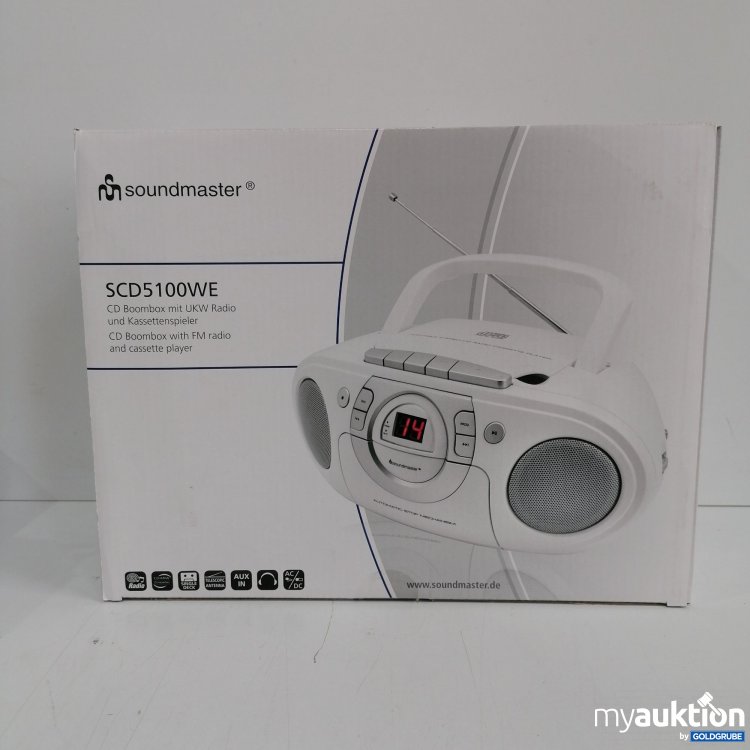 Artikel Nr. 399817 Artikel Nr. 399817: Soundmaster SCD 5100WE Radio