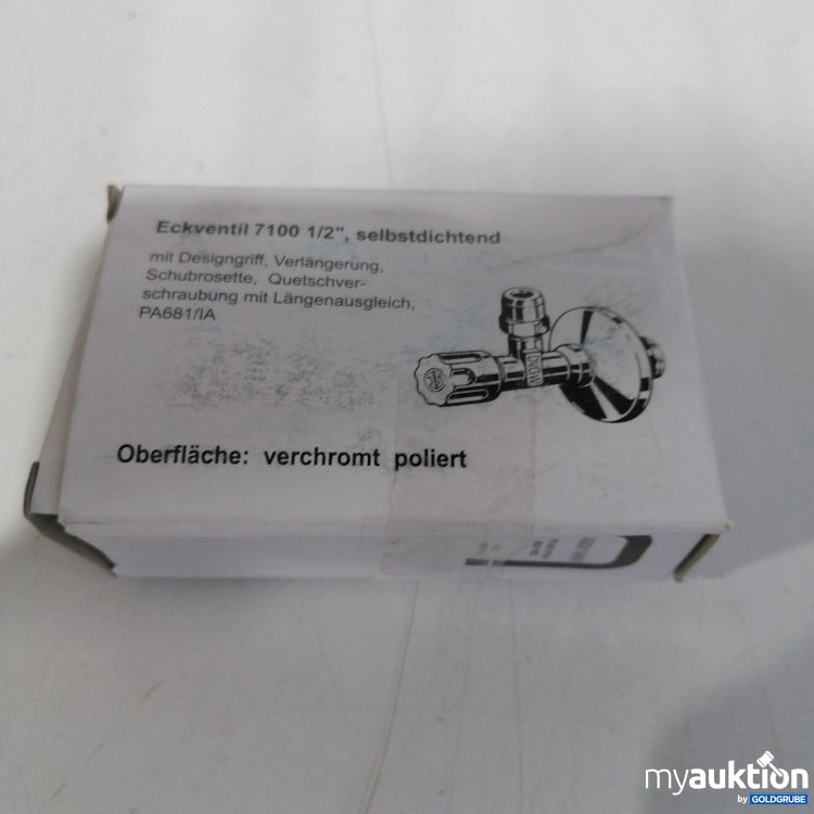 Artikel Nr. 438817: Schlösser Armaturen Eckventil 7100 1/2", selbstdichtend