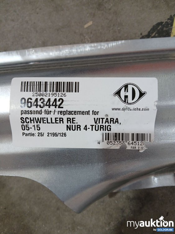 Artikel Nr. 445817 Artikel Nr. 445817: Suzuki Grand Vitara 04.05- 6825012
