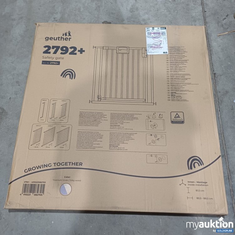 Artikel Nr. 447817: geuther 2792+ Safety gate
Art. Nr. 2792+