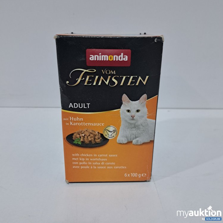 Artikel Nr. 808817: Animonda Katzenfutter adult Huhn in Karottensoße 6x100g