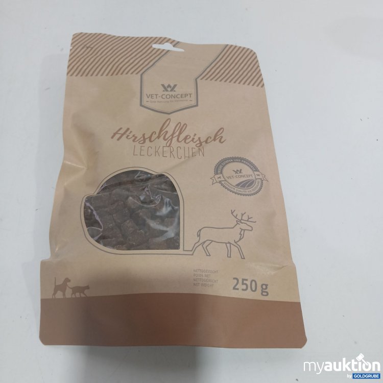 Artikel Nr. 818817 Artikel Nr. 818817: Vet-Concept Hirschfleisch Leckerchen 250g
