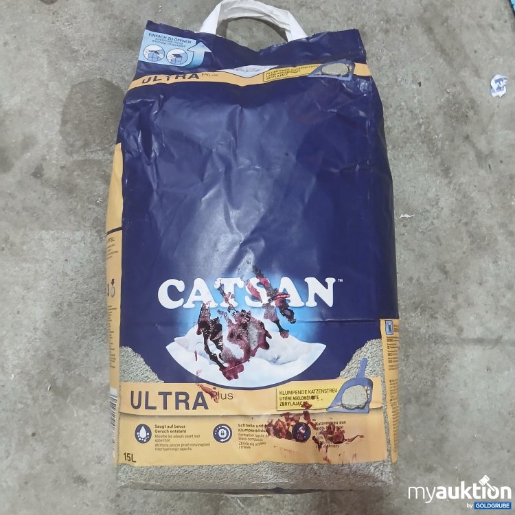 Artikel Nr. 834817: Catsan Ultra Plus Klumpstreu 15l