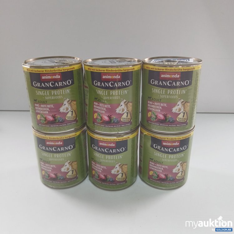 Artikel Nr. 844817: Animonda GranCarno Hundefutter 6x800g