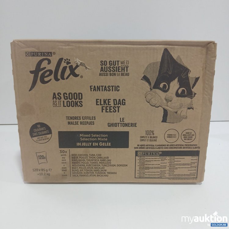 Artikel Nr. 866817: Felix Katzenfutter 120x85g