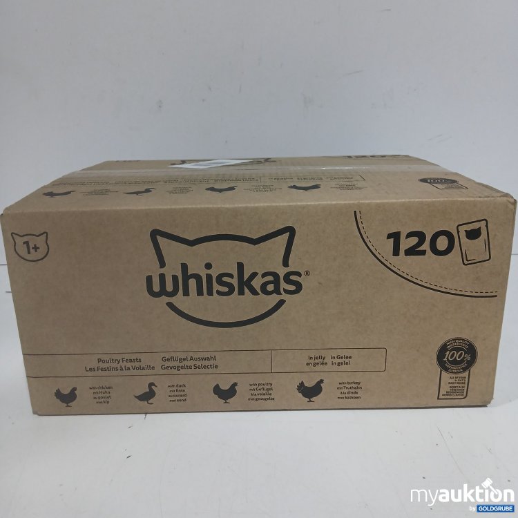 Artikel Nr. 888817: Whiskas Geflügel Auswahl in Gelee 1+ 120x85g