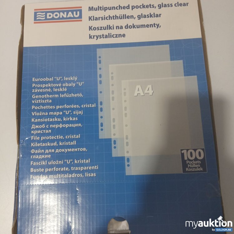 Artikel Nr. 911817: Donau Klarsichthüllen