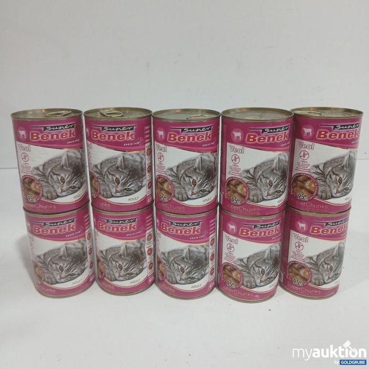 Artikel Nr. 952817: Super Benek Katzenfutter Adult 10x415 g