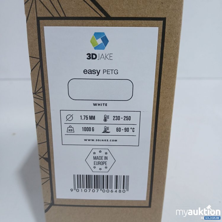 Artikel Nr. 962817: 3D Jake 3D Printer Filament white ø1.75mm 1kg 