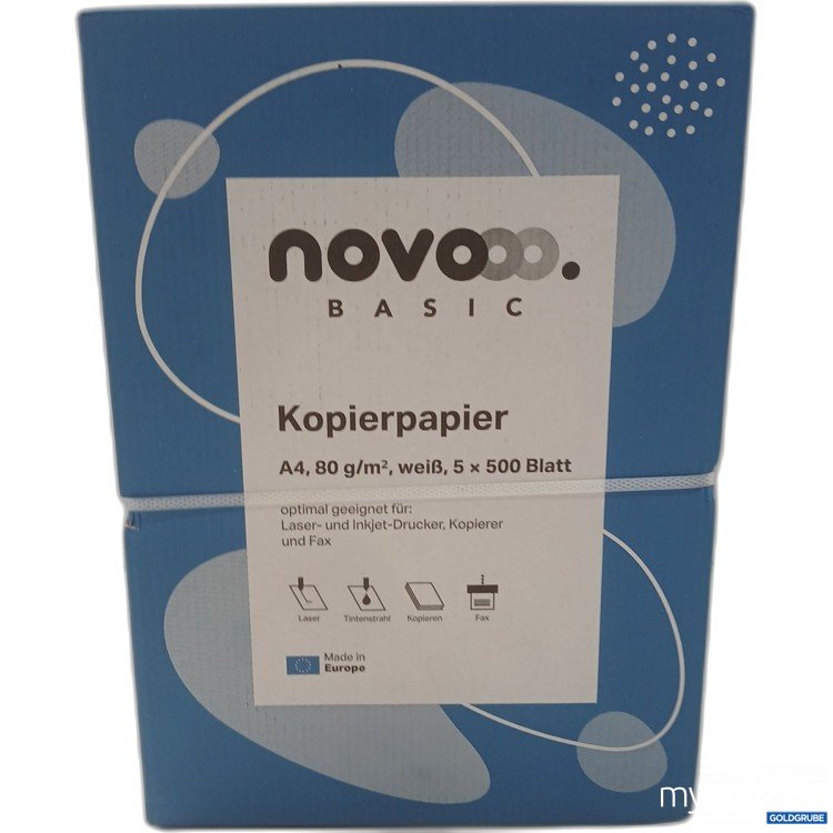 Artikel Nr. 967817: Novooo Kopierpapier A4 80g 5x500 Blatt 