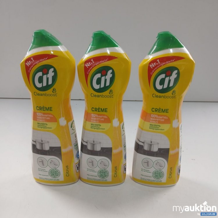 Artikel Nr. 978817: Cif Cleanboost Crème Citrus 3x750ml