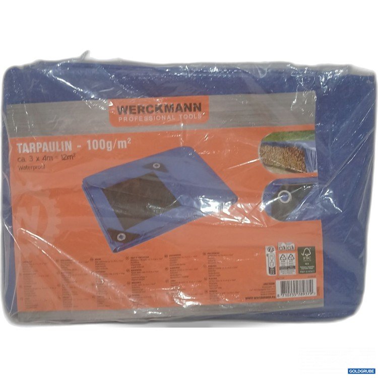 Artikel Nr. 996817 Artikel Nr. 996817: Werckmann Tarpaulin 100g/m² Wasserfest 12m²
