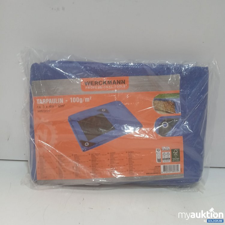 Artikel Nr. 996817 Artikel Nr. 996817: Werckmann Tarpaulin 100g/m² Wasserfest 12m²