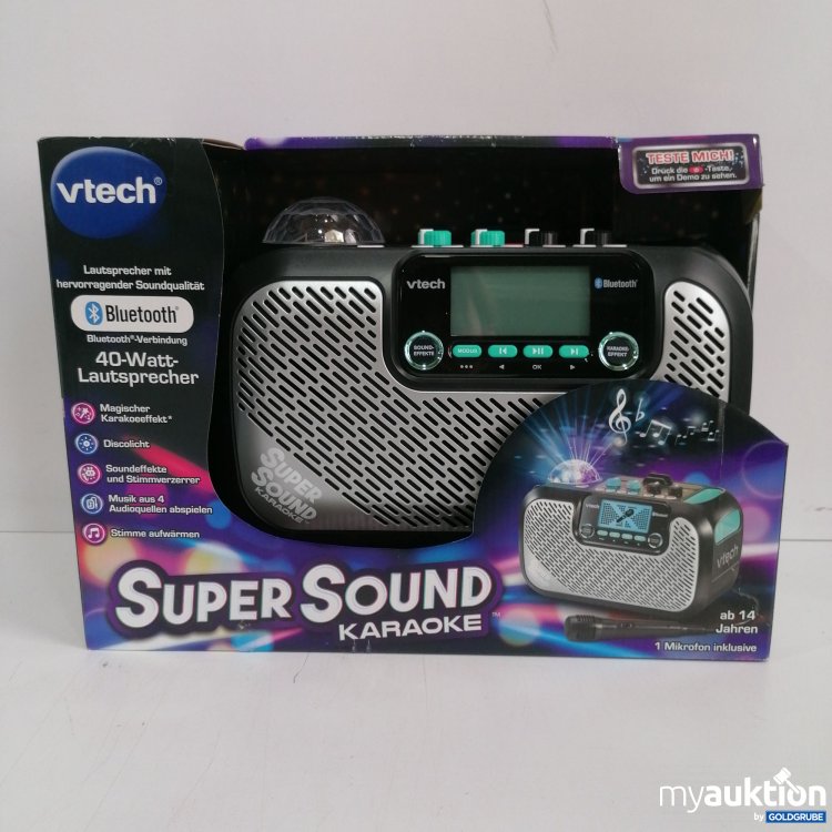 Artikel Nr. 399818 Artikel Nr. 399818: V Tech Super Sound Karaoke Bluetooth