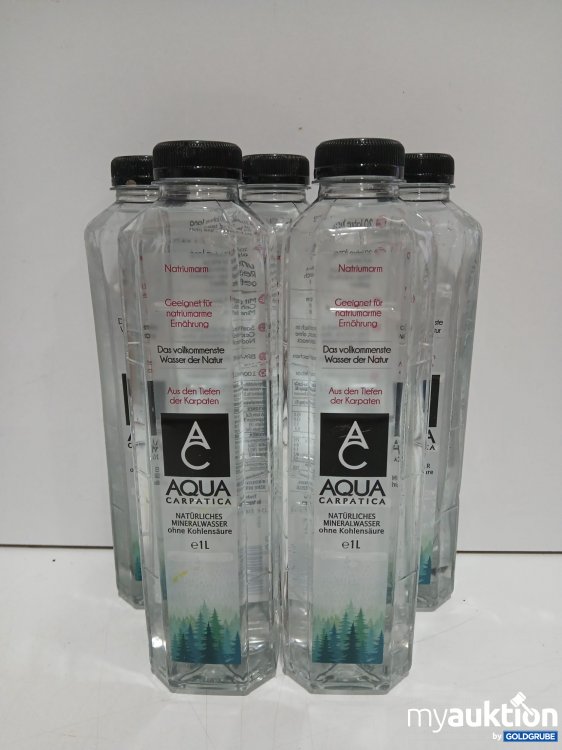 Artikel Nr. 460818 Artikel Nr. 460818: Aqua Carpatica Mineralwasser ohne Kohlensäure 5x1L