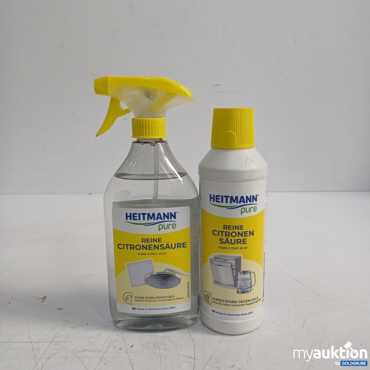 Artikel Nr. 463818: Heitmann pure Reine Citronensäure Spray 500 ml + Flasche