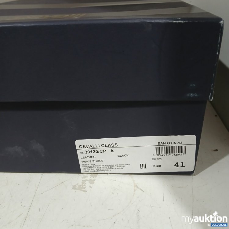 Artikel Nr. 469818 Artikel Nr. 469818: Cavalli Class Herrenschuhe Leder