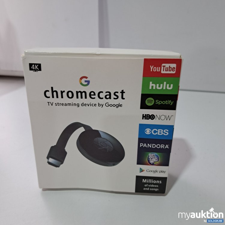 Artikel Nr. 517818 Artikel Nr. 517818: Chromecast TV streaming device