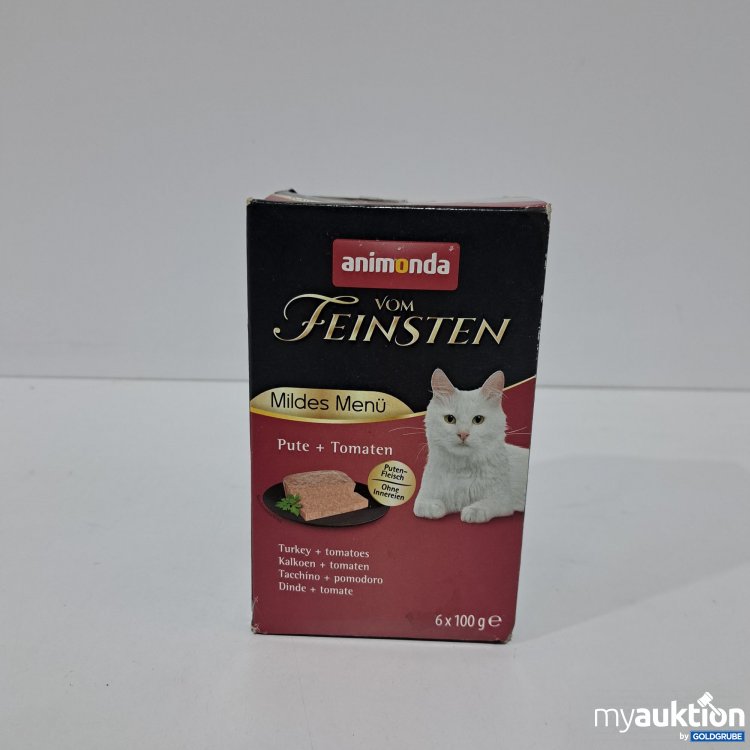 Artikel Nr. 808818: Animonda Katzenfutter Mildes Menü Pute und Tomate 6x100g