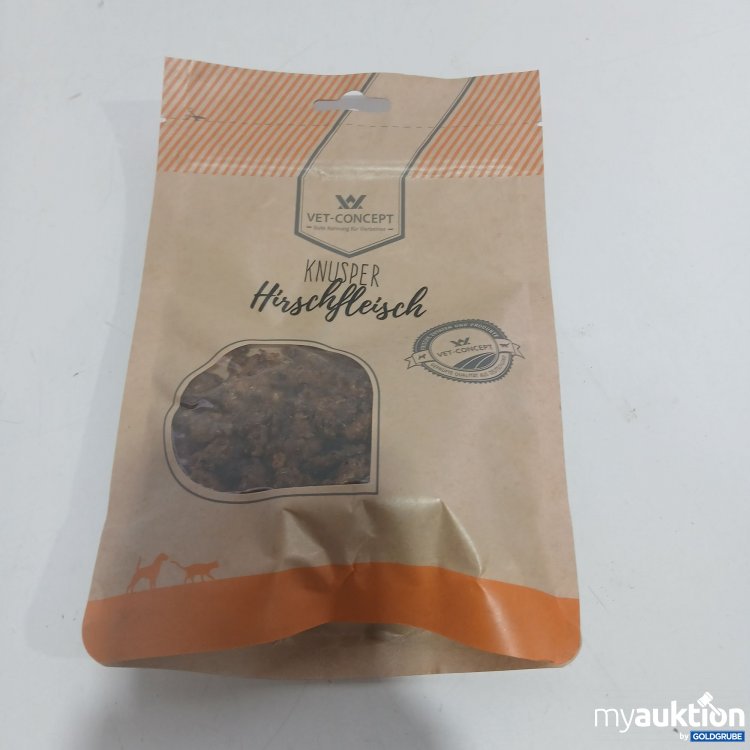 Artikel Nr. 818818 Artikel Nr. 818818: Vet-Concept Knusper Hirschfleisch 100g