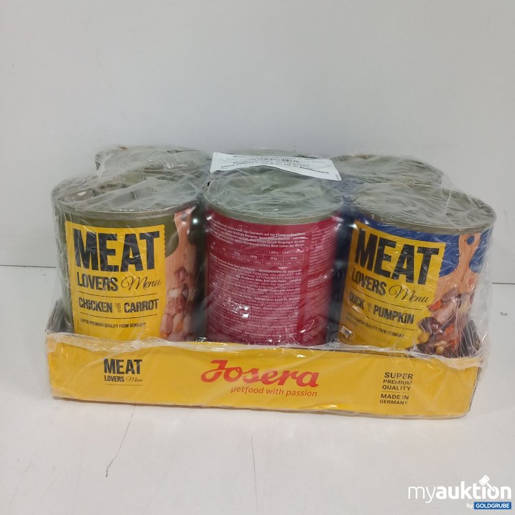 Artikel Nr. 825818 Artikel Nr. 825818: Josera Hundefutter Meatlovers Menu Multipack 6x400g