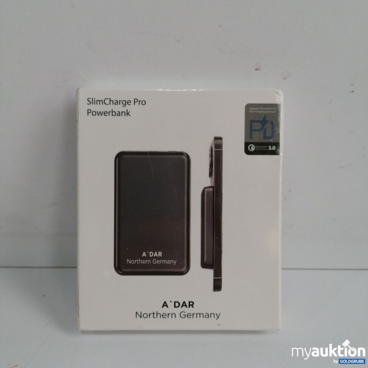 Artikel Nr. 847818 Artikel Nr. 847818: A'Dar Northern Germany Slim Charge Pro Powerbank
