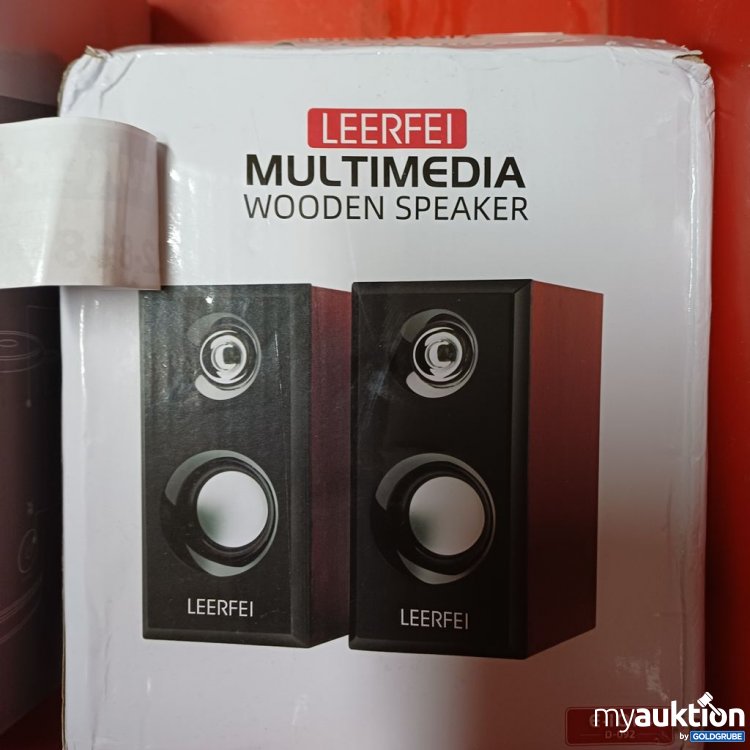 Artikel Nr. 922818 Artikel Nr. 922818: LEERFEI MULTIMEDIA WOODEN SPEAKER