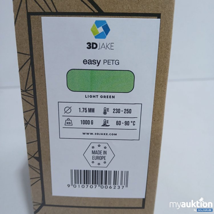 Artikel Nr. 962818: 3D Jake 3D Printer Filament light green ø1.75mm 1kg 