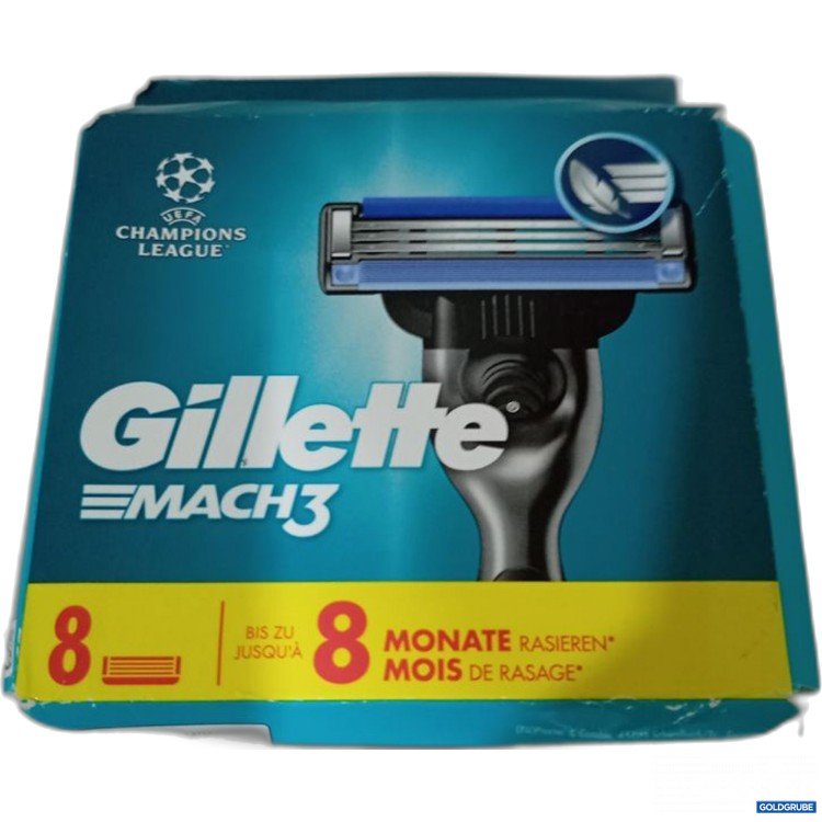 Artikel Nr. 980818 Artikel Nr. 980818: Gillette Mach3 Rasierklingen 8 Stück