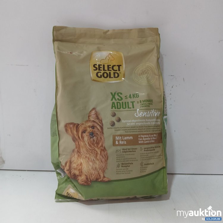 Artikel Nr. 983818: SELECT GOLD Sensitive XS Adult Lamm und Reis 1kg
