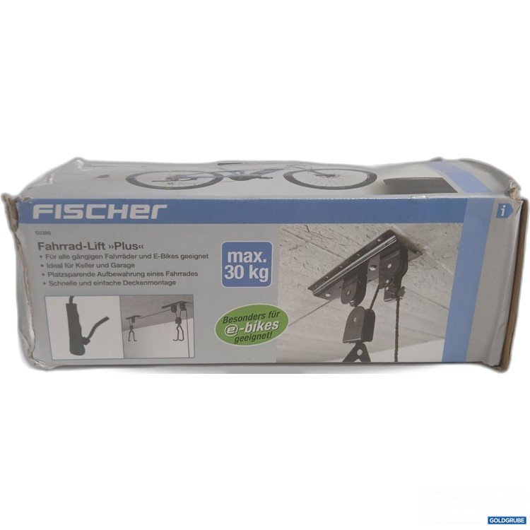 Artikel Nr. 992818 Artikel Nr. 992818: Fischer Fahrrad Lift Plus max. 30kg 50386