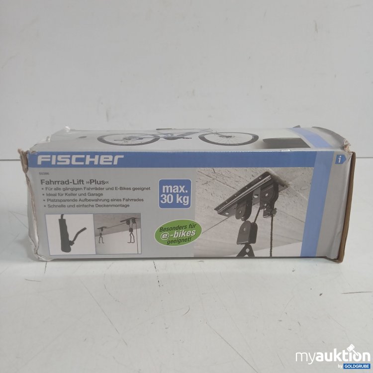 Artikel Nr. 992818 Artikel Nr. 992818: Fischer Fahrrad Lift Plus max. 30kg 50386