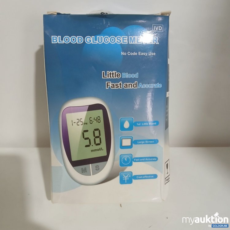 Artikel Nr. 994818 Artikel Nr. 994818: IVD Blood Glucose Meter