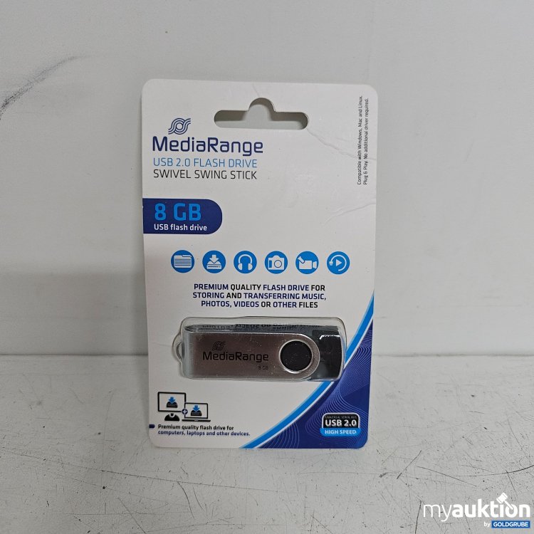 Artikel Nr. 398819 Artikel Nr. 398819: MediaRange USB 2.0 Flash Drive 8GB