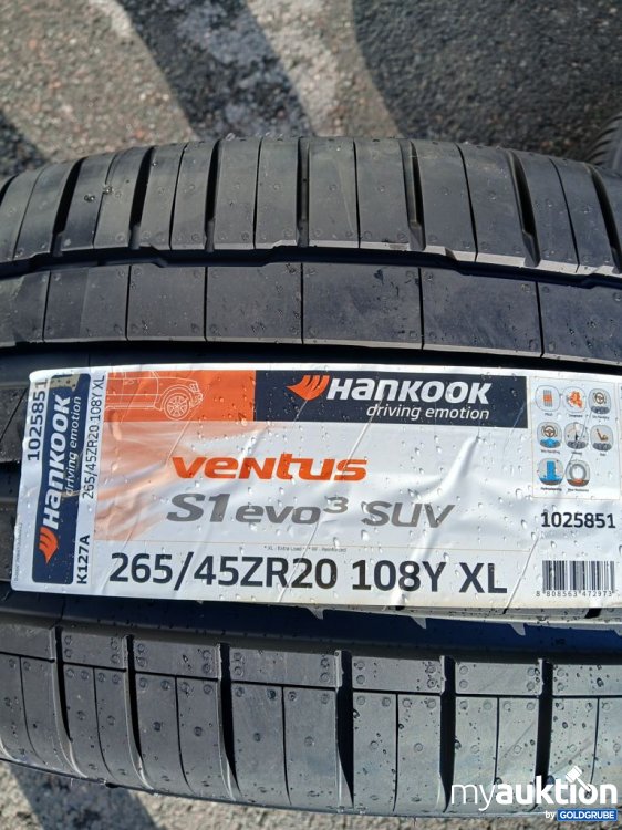 Artikel Nr. 524819: Hankook Ventus Slevos SUV 265/45 R20